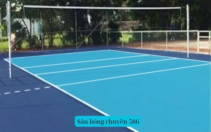 Sân bóng chuyền 586