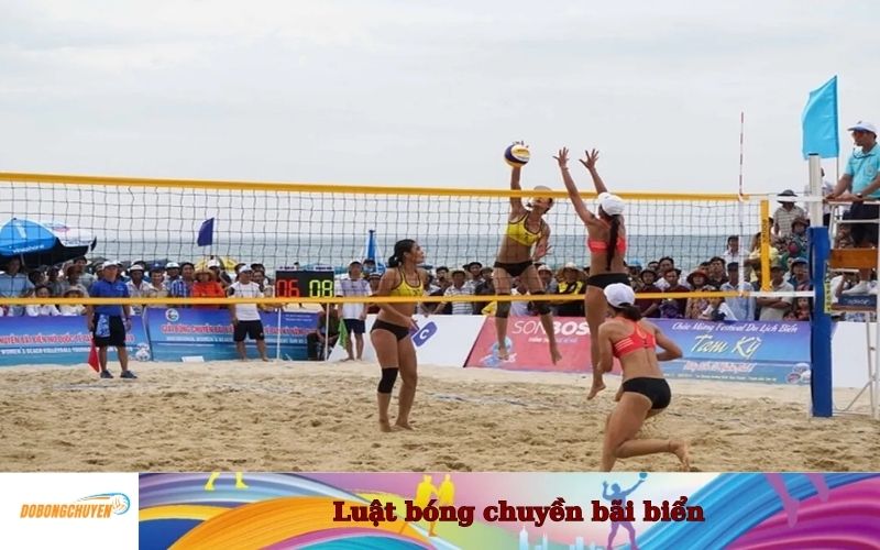 Luật bóng chuyền bãi biển