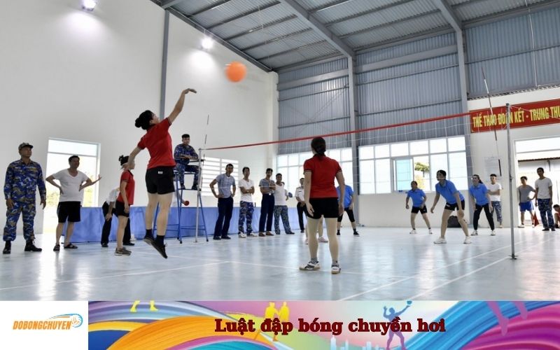 Luật đập bóng chuyền hơi
