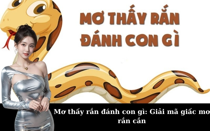 Mơ thấy rắn đánh con gì: Giải mã giấc mơ rắn cắn