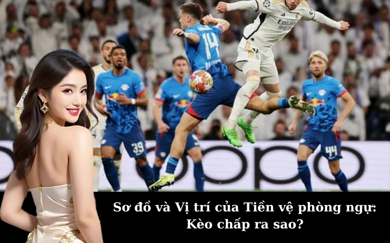 Sơ đồ và Vị trí của Tiền vệ phòng ngự: Kèo chấp ra sao?
