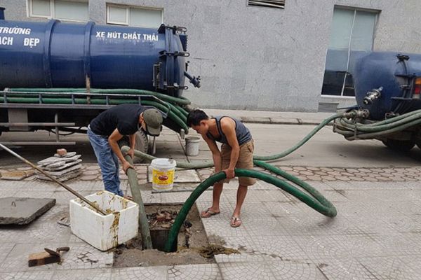 Quy trình hút hầm cầu Tiền Giang chuyên nghiệp